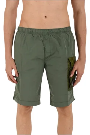 C.P. Company Beachwear, male, , S, Nylon Lens Costume with Drawstring Waist