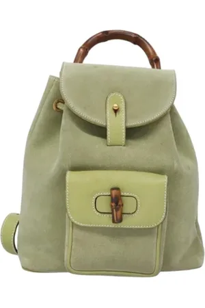 Gucci Pre-owned Suede backpacks