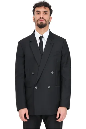Patrizia Pepe Double-Breasted Jacket with Pockets