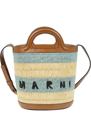 Marni Handbags, female, , ONE SIZE, Tropicalia Tote Bag with Drawstring Closure