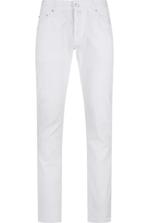 Jacob Cohen Cotton Elastane Trousers