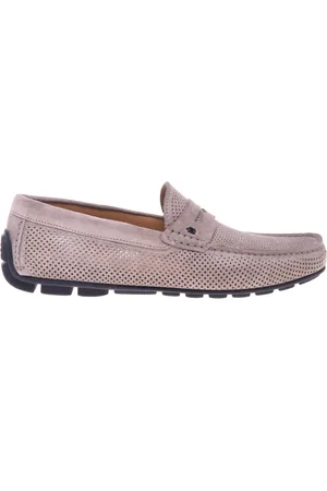 BALDININI Loafers, male, , 7 UK, perforated leather loafer