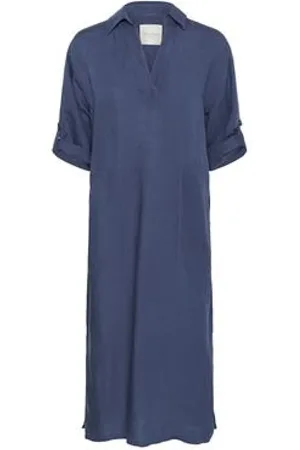 Part Two Ocean Midi Dress Baggy Fit