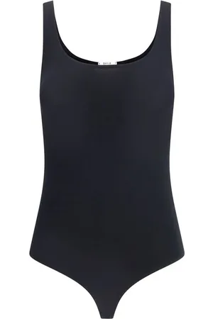 Wolford Body, female, , M, Sleeveless Stretch Body with Rounded Neckline