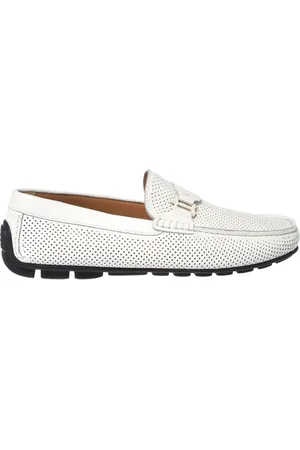 BALDININI Loafers, male, , 9 1/2 UK, perforated tumbled loafer