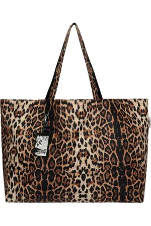 F**K Tote Bags, female, , ONE SIZE, Reversible Spotted Beach BAG