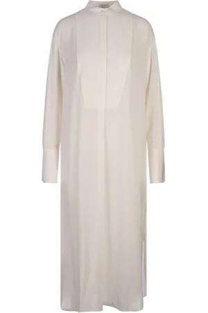 Alexander McQueen Georgette Shirtdress for Women
