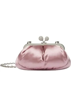 Max Mara Clutches, female, , ONE SIZE, Rose Berry Pasticcino Bag Small