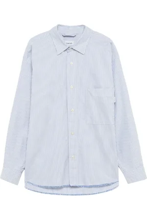 AMISH Casual Shirts, male, , L, Striped Oxford Shirt for Men