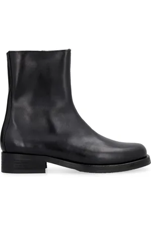 OUR LEGACY Ankle Boots, male, , 11 UK, Leather Ankle Boots with Vibram Sole
