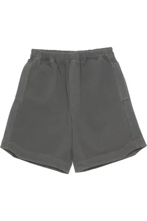 GR10K Casual Shorts, male, , M, Brown Utility Shorts with Elastic Waist