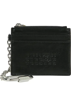 Maison Margiela Wallets & Cardholders, male, , ONE SIZE, Compact Wallet with Zip Coin Pocket