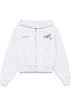 Sporty & Rich Zip-throughs, female, , S, Sporty Sweatshirt St068627666Gy Hgrey