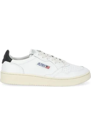 Autry Sneakers, male, , 11 UK, Leather Trainers with Breathable Details