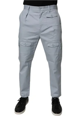 Dolce & Gabbana Cargo Tapered Trousers with Zipper
