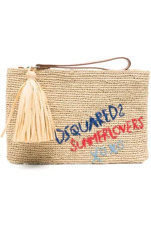 Dsquared2 Wrist Strap Tassel Detail Bag