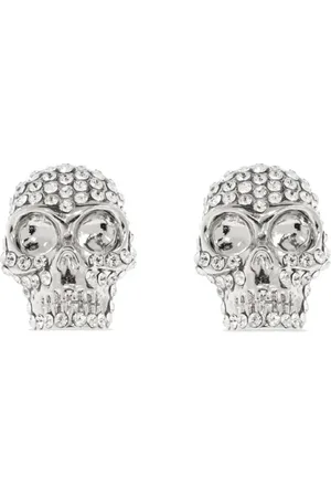 Alexander McQueen Silver Brass Composition Jewelry