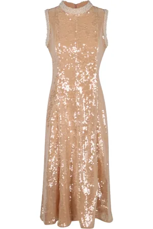 Self-Portrait Party Dresses, female, , XS, Pearl Sequin Dress