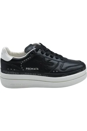 Premiata Sneakers, female, , 4 UK, Lace Flat Shoes Elegant Style