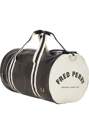 Fred Perry Weekend Bags, male, , ONE SIZE, Classic Barrel Bag Accessory