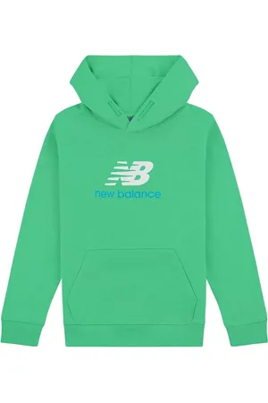 New Balance Sweatshirts, unisex, , 12 Y, Hooded Cotton Sweatshirt with Zipper