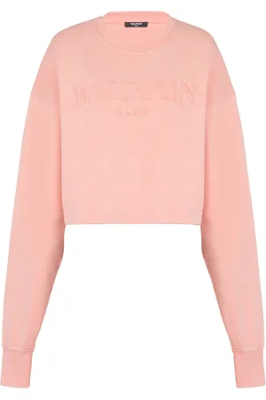 Balmain Sweatshirts, female, , S, Sweatshirt with Vintage embroidery