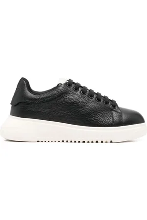 Emporio Armani Sneakers, female, , 5 UK, Trainers with Logo Patch