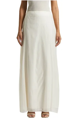 PESERICO SIGN Maxi Skirts, female, , XS, Long organza skirt