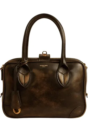 Golden Goose Handbags, female, , ONE SIZE, Black Key-Lock Leather Shoulder Bag