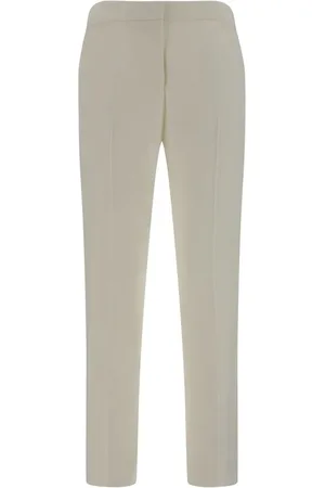 Alexander McQueen High-waisted trousers with front closure