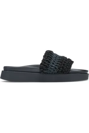 INUIKII Sliders, female, , 5 UK, Knitted Sandals