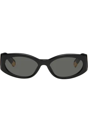 Jacquemus Ovalo Sunglasses with Golden Detail