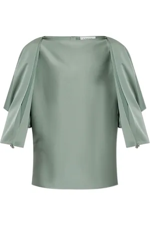 Lanvin Blouses, female, , S, Satin Top