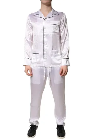 Dolce & Gabbana Pyjamas, male, , XS, Silk Pajama Set Sleepwear