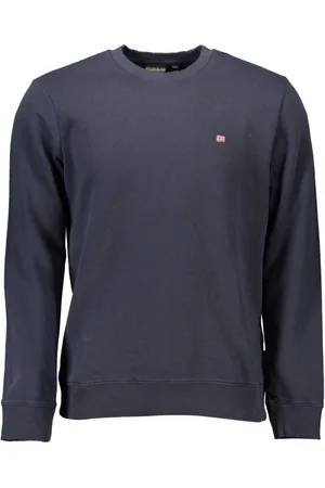 Napapijri Sweatshirts, male, , S, Long Sleeve Embroidered Logo Sweatshirt