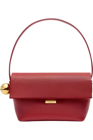 Jacquemus Leather Shoulder Bag The Rond Carre