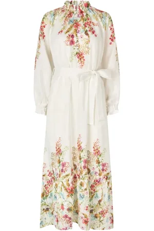 Dea Kudibal Maxi Dresses, female, , L, Ruffle Collar Linen Dress