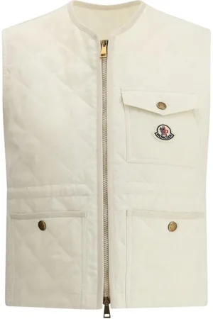Moncler Quilted Padded Vest with Patch Pockets