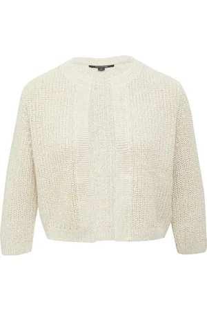 Comma, Short Ribbed Cardigan