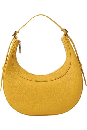 Coccinelle Shoulder Bags, female, , ONE SIZE, Green Half Moon Handbag Zip Closure
