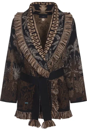 Alanui Jungle Toile de Jouy Cardigan