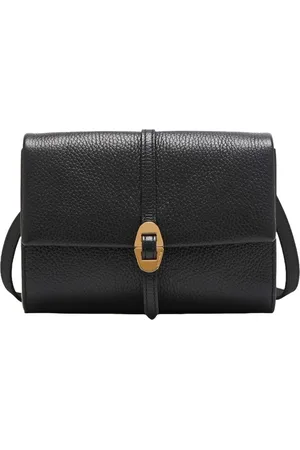 Coccinelle Cross Body Bags, female, , ONE SIZE, Leather Crossbody Bag Metal Detail
