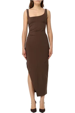 Patrizia Pepe Elegant Black Dress with Lace Detail
