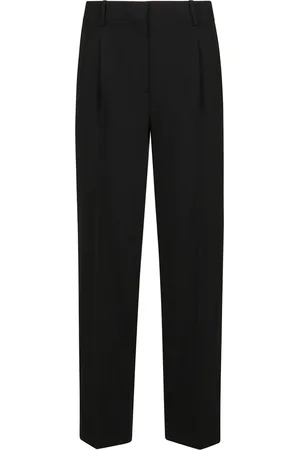 THEORY Chinos, female, , 2XS, Blue soft crepe Trousers medium waist