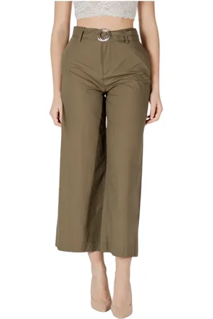 Liu Jo Cotton Zip Trousers