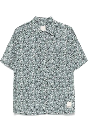 Emporio Armani Clear Shirt with Logo Patch