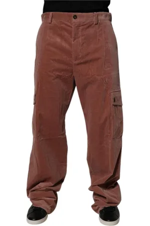 Dolce & Gabbana Cargo Denim Jeans with Logo Details