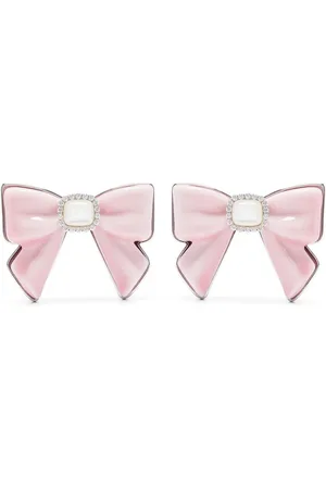 Shushu/Tong Silver-tone Stud Earrings Pair