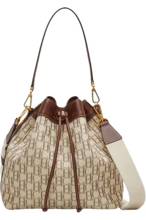 Carolina Herrera Bucket Bags, female, , ONE SIZE, Bucket Bag Little Caracas Baobab Leather