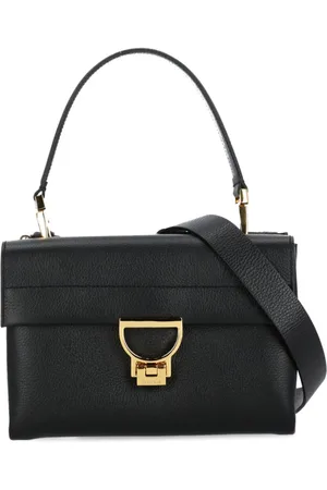 Coccinelle Leather Handbag with Removable Handle